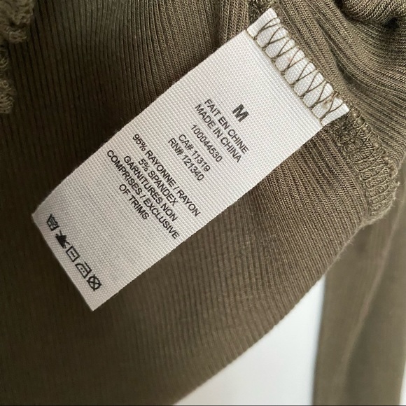 Garage Green Long Sleeve Top - Picture 4 of 4